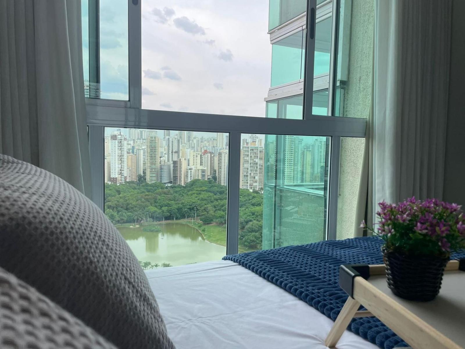 2 Qts.| 4 Hosp. | Ao Lado Do Goiania Shopping Apartman Kültér fotó